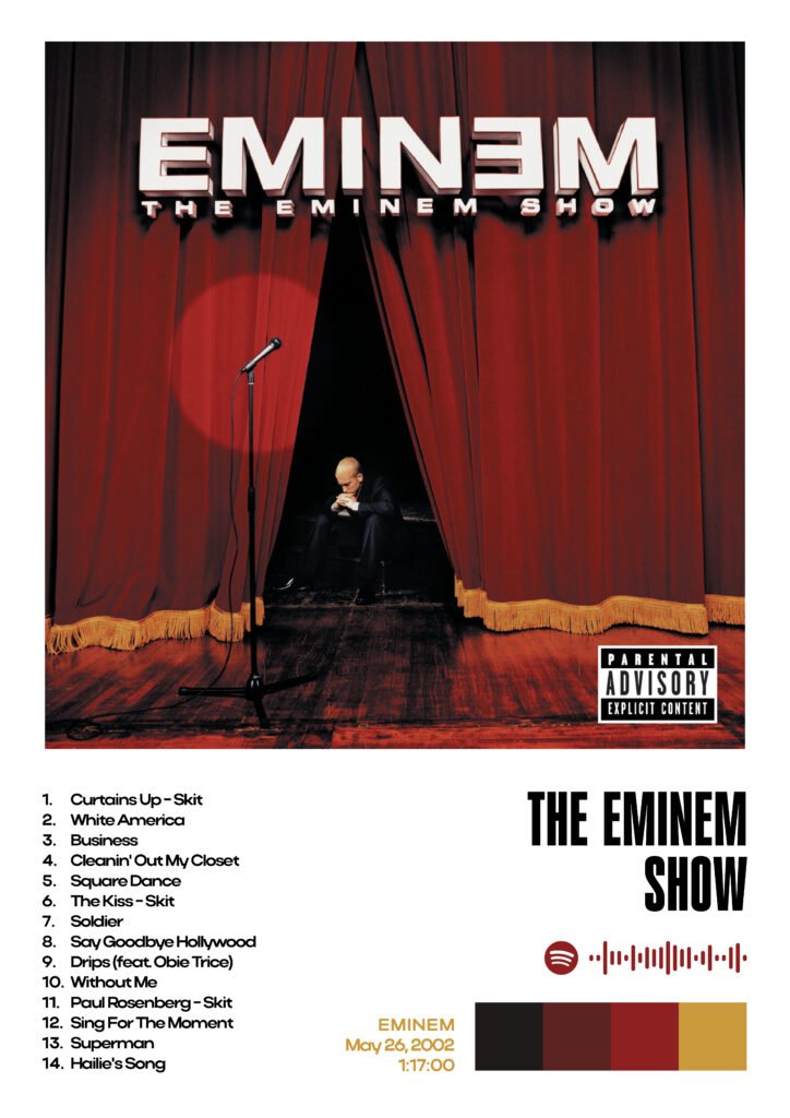 Eminem The Eminem Show album poster artwork